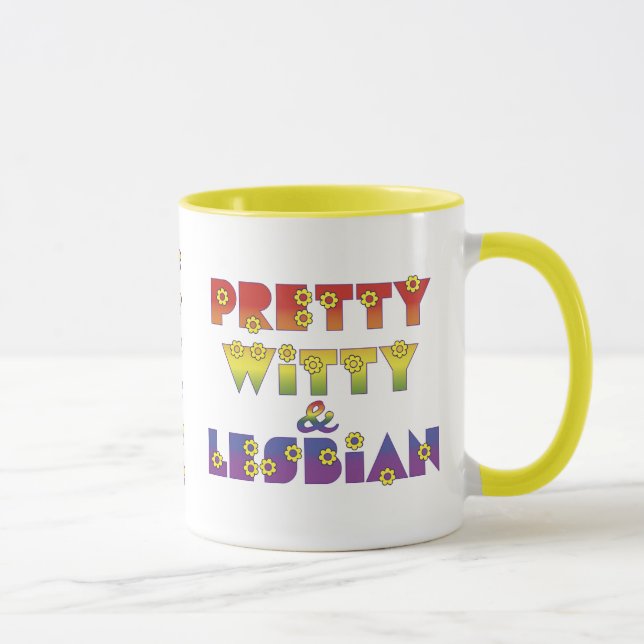 Tasse Lesbienne assez pleine d'esprit (Droite)