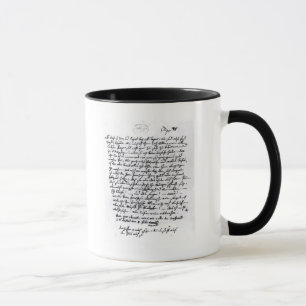 Tasse Lettre de Mozart à son père, le 5 avril