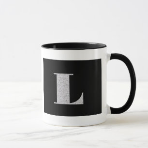 Tasse Lettre L de monogramme