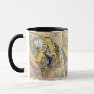 Tasse Lettre majuscule A alphabet-monogramme