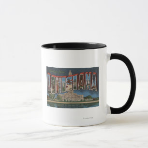 Tasse Lettre ScenesLouisiana de LouisianaLarge