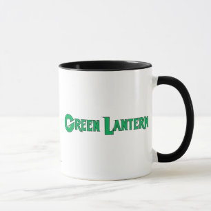 Tasse Lettres de lanterne verte 2