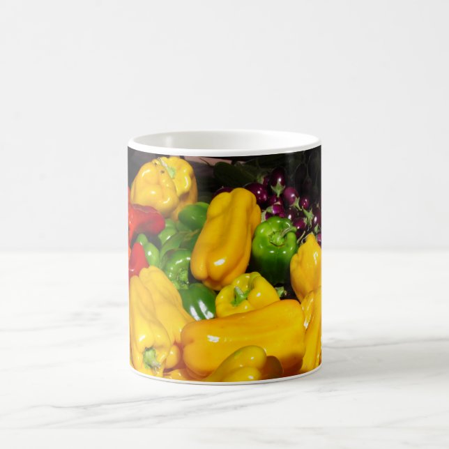 Tasse - leuchtend farbige Vegitables (Mittel)