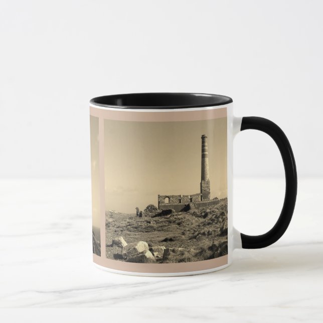 Tasse Levant Mine Cornwall Angleterre Poldark Emplacemen (Droite)