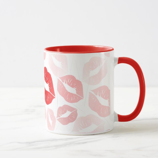 Tasse Lèvres de rouge à lèvres (Droite)