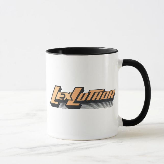 Tasse Lex Luther - Une ligne (Droite)