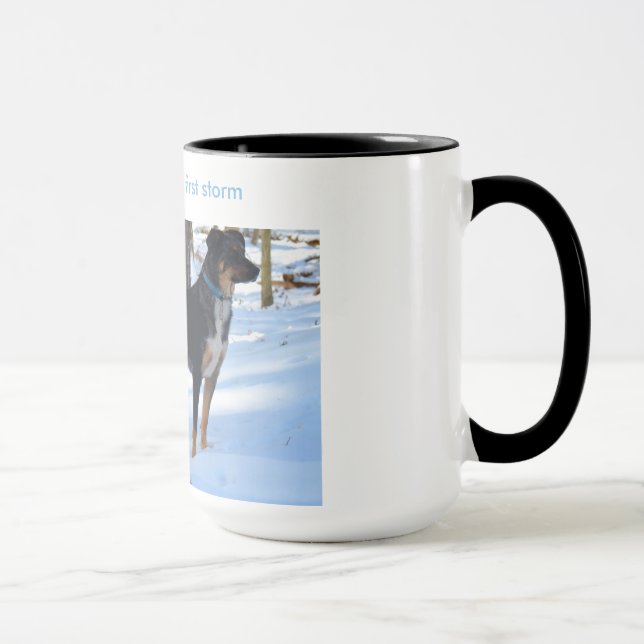 Tasse l'hiver de attente donnent l'assaut à d'abord (Droite)