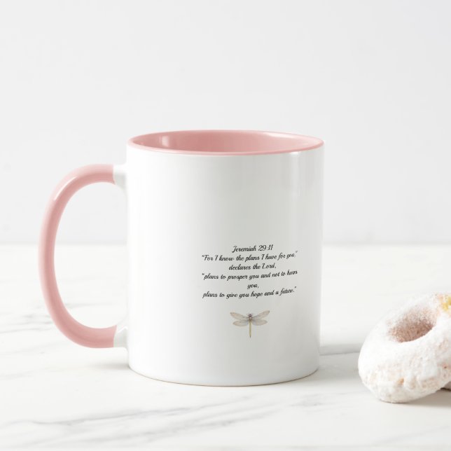 Tasse Libellule (Avec donut)