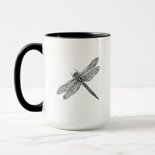 Tasse Libellule dans le style