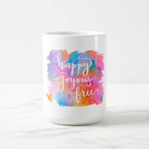 Tasse libre joyeuse heureuse