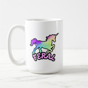 Tasse Licorne Arc-en-Ciel Ironique et Drôle