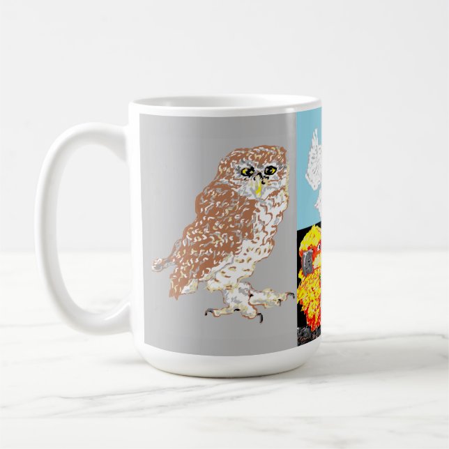 Tasse : Liebe der Vögel (Links)