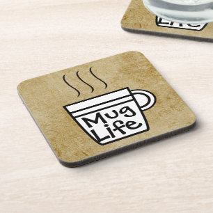 Tasse Life Beverage Coaster Getränkeuntersetzer