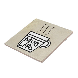 Tasse Life Keramik Fliese