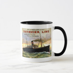 Tasse Ligne de Batavier - Vintage voyage