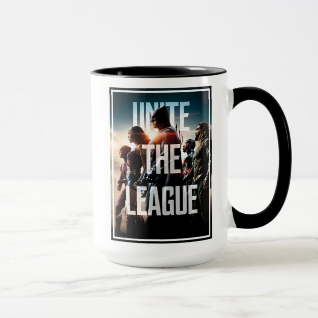 Tasse Ligue de Justice | Unissez La Ligue (Droite)