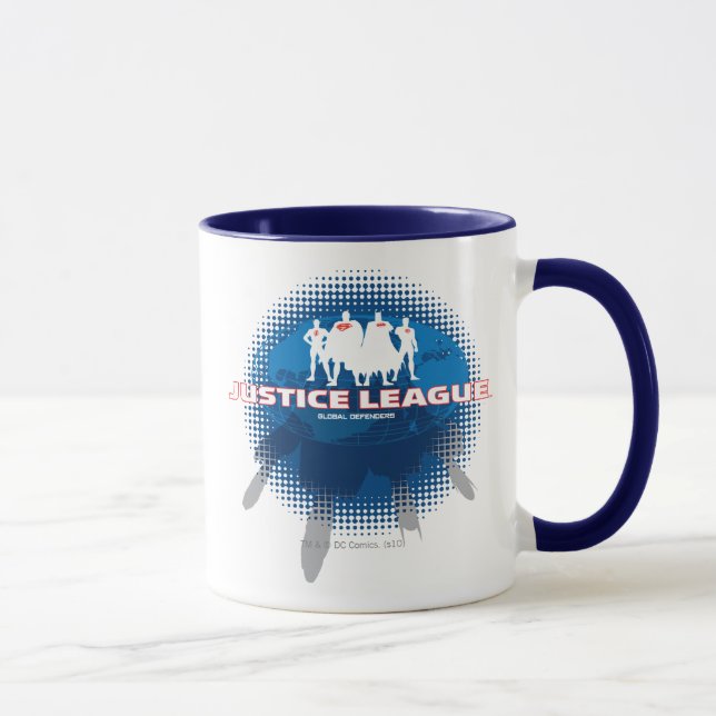 Tasse Ligue de la justice pour les défenseurs mondiaux (Droite)