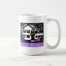 Tasse lilas de monticule
