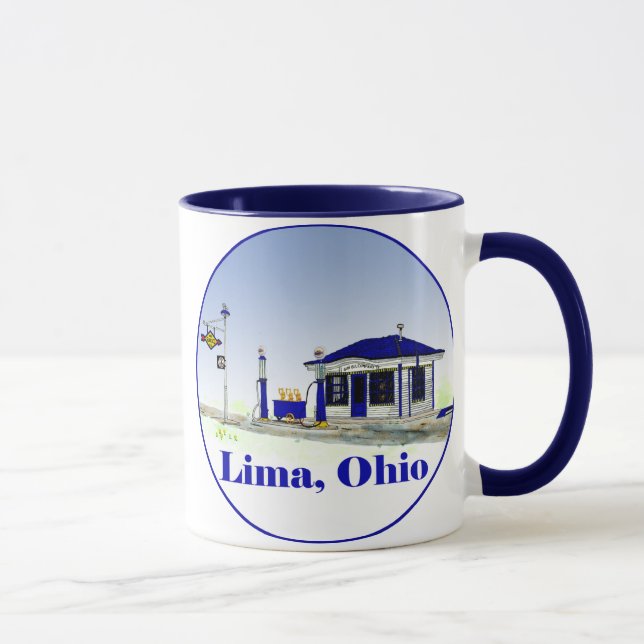 Tasse Lima, Ohio (Droite)