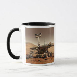 Tasse L'interprétation de l'artiste de Mars Rover
