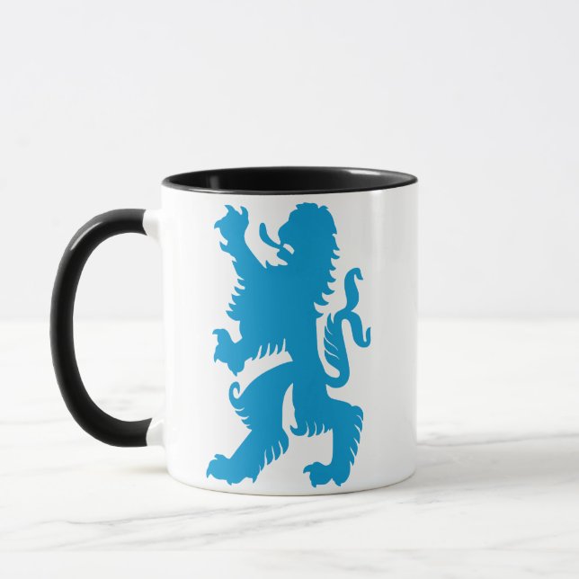 Tasse Lion bavarois azur (Gauche)