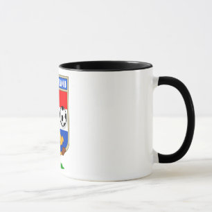 Tasse Lion néerlandais du football
