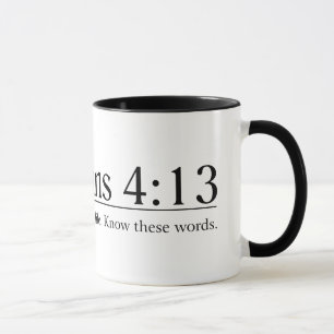 Tasse Lisez le 4h13 de Philippiens de bible