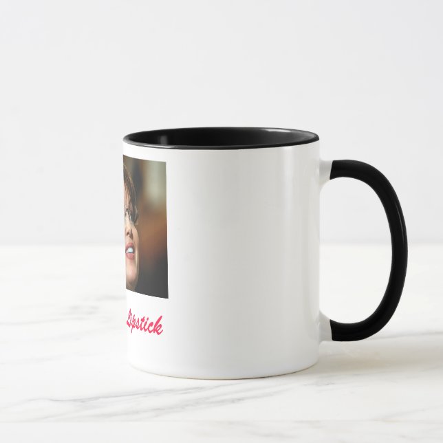 Tasse Lisez mon rouge à lèvres (Droite)