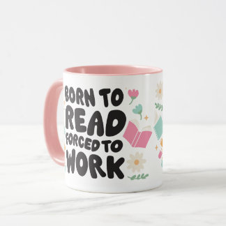 Tasse Livresque Né Pour Lire