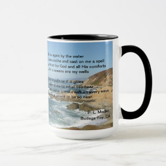 Tasse L'océan pacifique comme vu de la baie de Bodega
