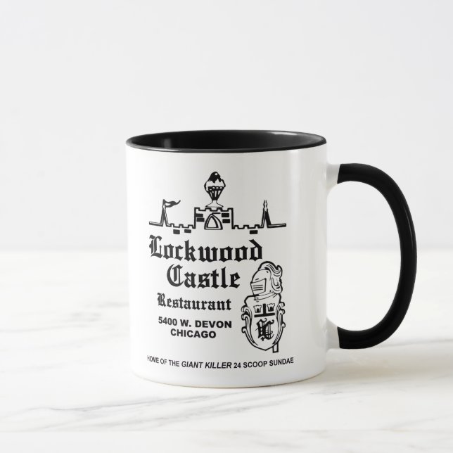 Tasse Lockwood Castle Restaurant, Chicago, IL (Droite)