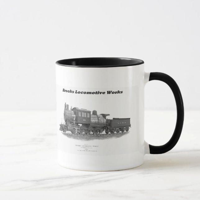 Tasse Locomotive de Camelback de ruisseaux, chemin de (Droite)
