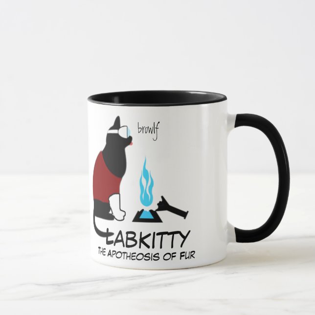 Tasse Logo de LabKitty (v 2,0) (Droite)