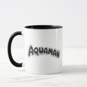 Tasse Logo noir Aquaman Grunge
