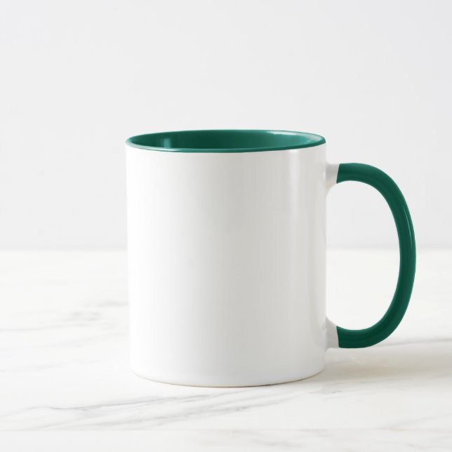 Tasse Logo vert anti-avortement (Droite)