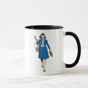Tasse Lois Lane avec microphone