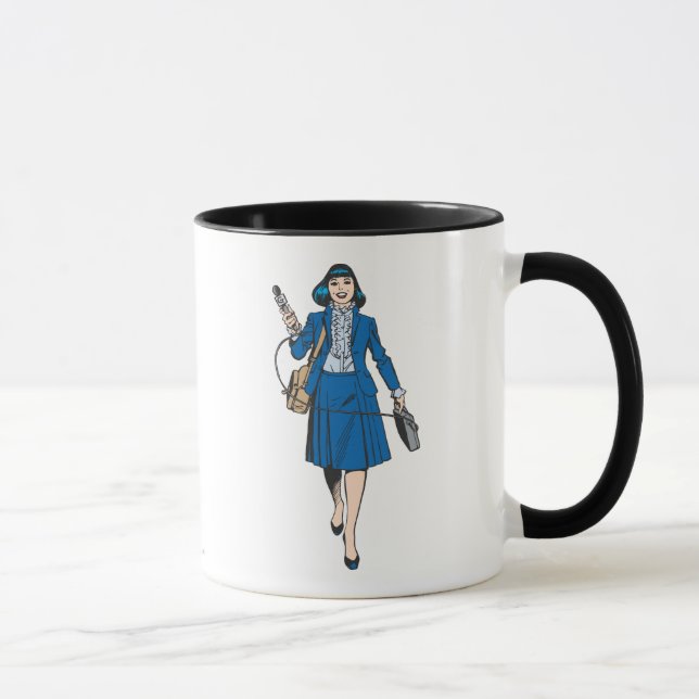 Tasse Lois Lane avec microphone (Droite)