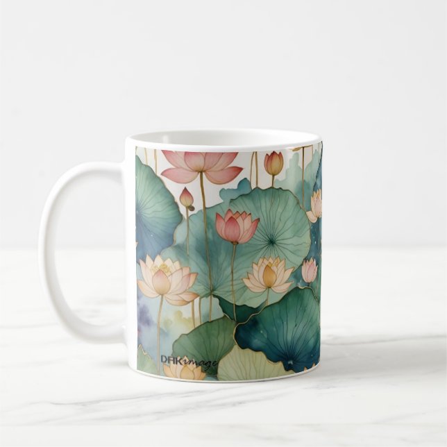 Tasse "Lotus Garden" von DAKimage (Links)