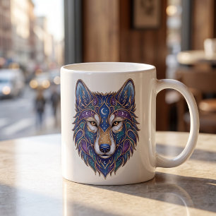 Tasse Loup Céleste Ligne de Luxe