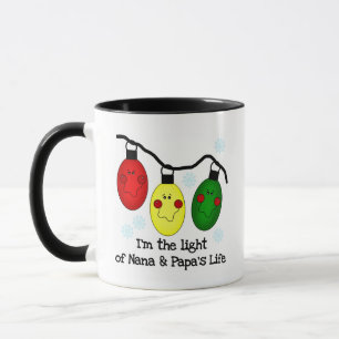 Tasse Lumière de Nana et de Papa's Life Tshirts and Gift