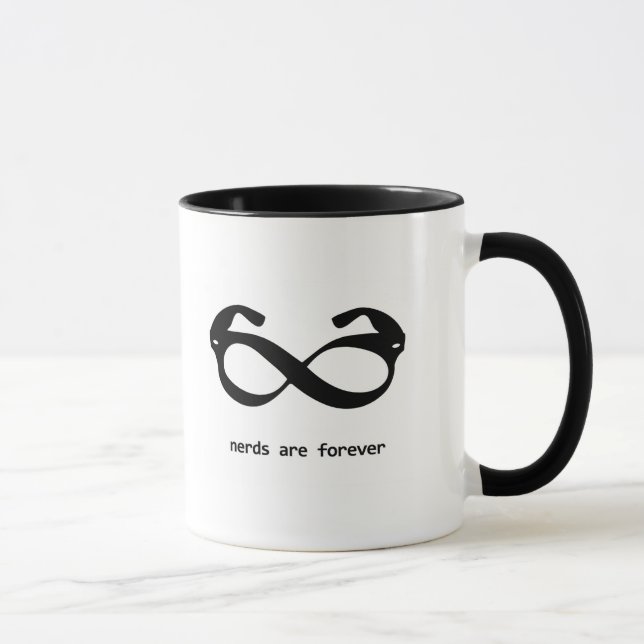 tasse lunettes de nerd (Droite)