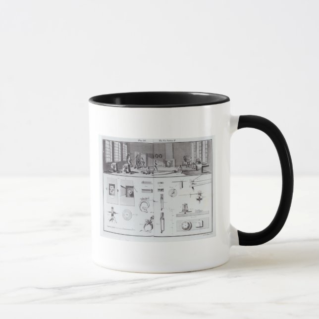 Tasse L'usine de Pin, plaquent 2 du volume IV (Droite)