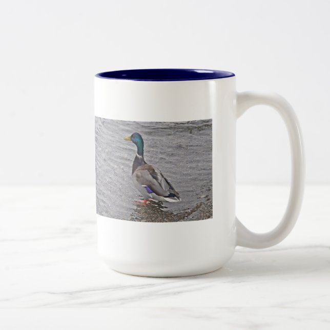 Tasse lustige Ente: Spaß haben (Rechts)