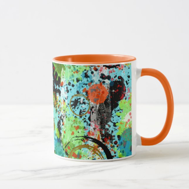 Tasse Lutte alimentaire Abstraite (Droite)