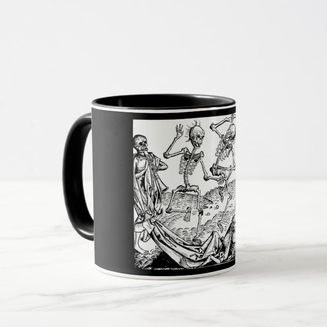 Tasse macabre de danse (Devant gauche)