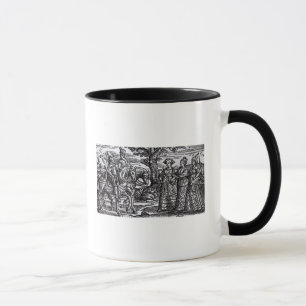 Tasse Macbeth, Banquo et les trois sorcières