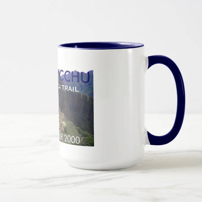 Tasse Machu personnalisé Picchu, célébration de traînée (Droite)