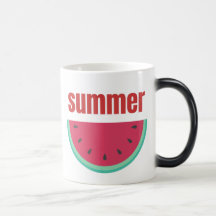 Tasse Magique de Pastèque d'Été | Tasse Changeant 