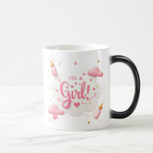 Tasse Magique de Révélation « C'est une Fille ! » 