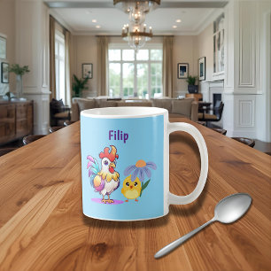 Tasse Magique Personnalisée avec Coq